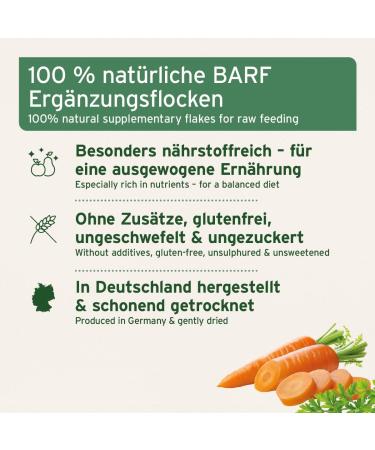 AniForte Barf Additive for Dogs Fruits and Vegetables with Herbs 5 kg Natural Product Gluten-Free Barf Food Supplement Flakes without Artificial Additives 100% Natural Supplement - Buy Online on GoSupps.com