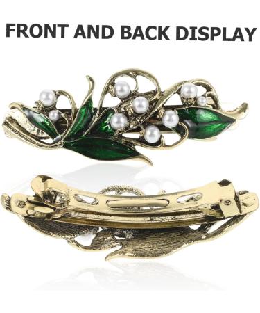 FRCOLOR Hairpins Pins rhinestone hair pins womens hair clips french barrette hair clips crystal hair barrettes hair clips goody hair clips for women spring hair clips bow Crystal - Buy Online on GoSupps.com