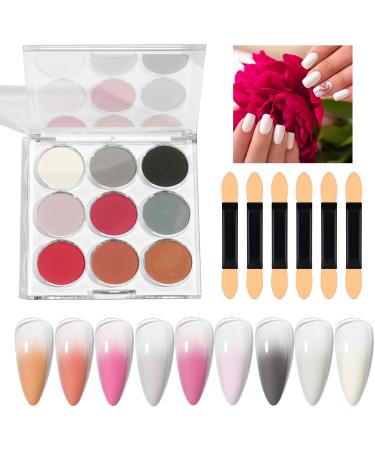 Poudre Scintillante Pour Ongles | Finition Miroir Arc-En-| Set De Poudres D coration Arc-en-D grad Brillante DIY pour P ques Halloween No l CF04 - Buy Online on GoSupps.com