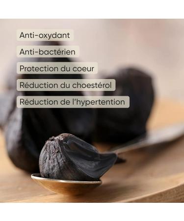 French Black Garlic - Cr me d'Ail Noir Artisanale 100% Naturelle - Texture Onctueuse fa on Confiture - Riche en Antioxydants - Convient aux V g tariens - Id e Cadeau Gourmande Made in France - Buy Online on GoSupps.com