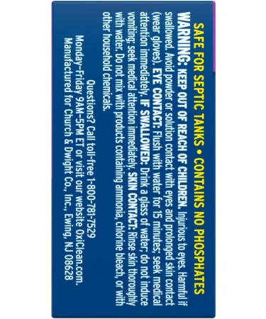 OxiClean Washing Machine Cleaner with Odor Blasters - 4 Count (Pack of 1) - Buy Online on GoSupps.com