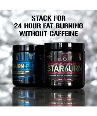 STAR6URN T6 Thermogenic Fat Burner with Chromium, Forskolin & 7 Shredding Ingredients - Appetite Suppressant for Men and Women - 30 Day Supply - Buy Online on GoSupps.com