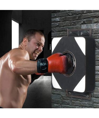 Quiet Punch Doorway Punching Bag - Red | PU Leather, Canvas, High Elastic Sponge Wall Pad for Key Target Training - Buy Online on GoSupps.com