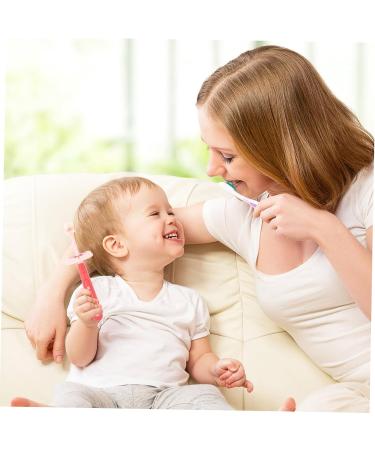 Magiclulu 3ST Oral Care Toothbrush for Babies - Silicone Cleaning Brush for Toddler Teeth - Nano Material Safety - Buy Online on GoSupps.com
