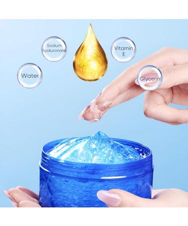 2-Pack Collagen Anti-Wrinkle Repair Gel with Snail Extract | Hyaluronic Acid & Vitamins C&E | Anti-Aging Moisturizer for Face & Body (20 oz - Buy Online on GoSupps.com