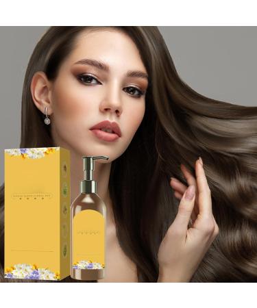 Natural plant-based hair dye - unique long-lasting floral gray hair coloring shampoo cover dye for women grandmothers and the elderly | Self-treatment - Buy Online on GoSupps.com