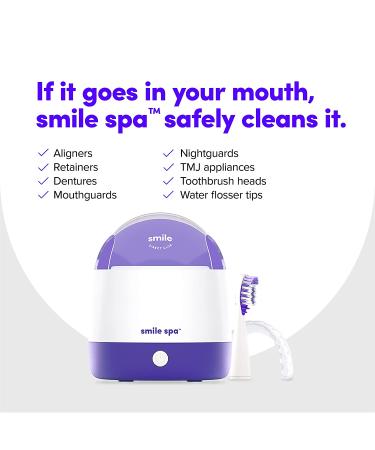 SmileDirectClub Ultrasonic & UV Cleaning Machine for Aligners, Retainers & More - Buy Online on GoSupps.com