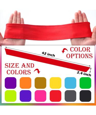 12 Pack Ninja Karate Headbands for Men, Women & Kids - Adjustable Elastic Bandana Sweatbands for Sports & Workout - Buy Online on GoSupps.com