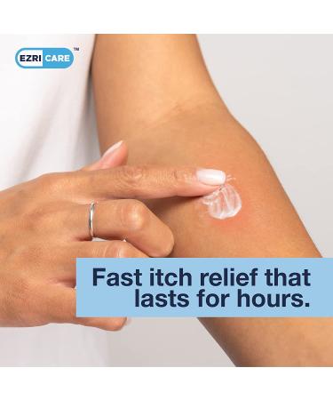 EzriCare Hydrocortisone Cream with Aloe Vera - 1% Anti-Itch Relief for Rash, Allergy, Psoriasis, Eczema - 1.05 oz - 4 Pack - Buy Online on GoSupps.com