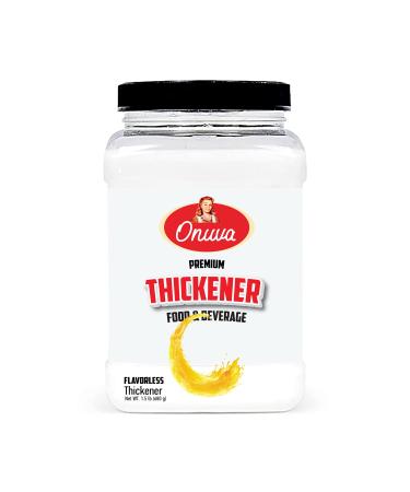 Onuva's Thickener 1.50 lb (680g) - Food & Beverage Thickener - Instant Thickener for Liquids and Foods