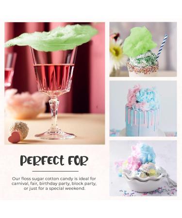 Baking Beauty and Beyond Premium 800g Bulk Floss Sugar - Cream Soda Flavour | Natural Ingredients for Cotton Candy | Perfect for Every Occasion - Buy Online on GoSupps.com