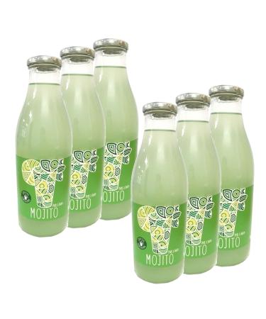 Lot 6x Mojito drink - 1L bottle