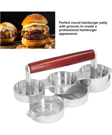 Mini Burger Press | Round Shape Hamburger Patty Maker for BBQ & Picnic - Perfect for Easy Grilling - Buy Online on GoSupps.com
