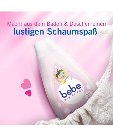 Bebe Delicate Care Bubble Bath & Shower - Gentle Cleansing for Young Skin | 500ml - Perfect for Delicate Skin - Buy Online on GoSupps.com