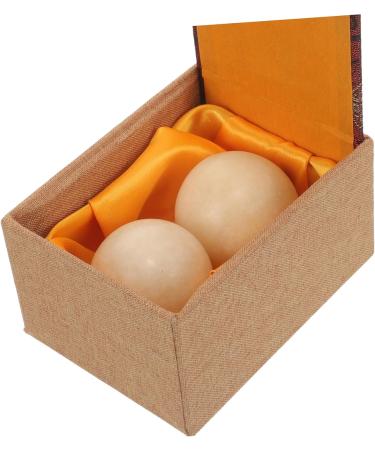 Beavorty Jade Fitness Handballs - Hand-Rotating & Massage Balls for Stress Relief | Baoding Crystal Relaxation Balls - Buy Online on GoSupps.com