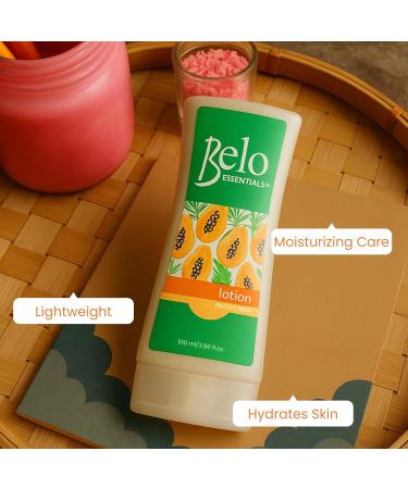 Belo Essentials Lightweight Body Lotion for Daily Moisturizing Care Gentle Non-Greasy Formula with Mild Scent Fast-Absorbing Hydration for Soft Smooth Radiant Skin Even Skin Tone - 100ml Single Bottle - Buy Online on GoSupps.com