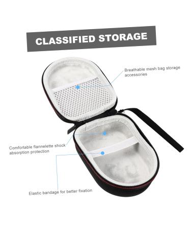 Buy HOMSFOU Mini Blood Glucose Meter Speaker Bag - Durable EVA Shaver Storage Case for Travel | International Shipping Available - Buy Online on GoSupps.com