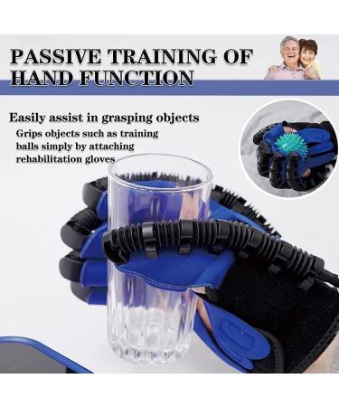 Rehabilitation Robot Gloves Finger and Hand Function Rehabilitation Trainer Recovery Exercise Physio Equipment for Arthritis Stroke Hemiplegia Patient L Left-Hand Left-Hand Large - Buy Online on GoSupps.com