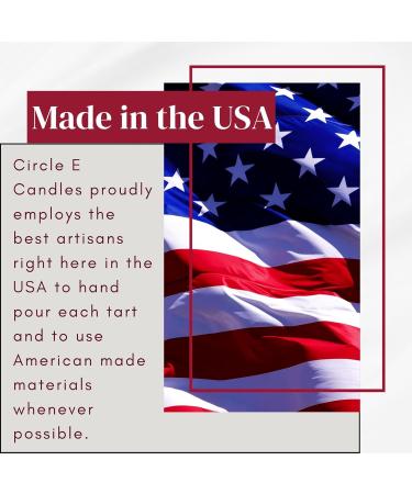 Circle E Candles Almond Creme Cake - 11 Ounce Tart | Premium Soy Wax | International Shipping - Buy Online on GoSupps.com
