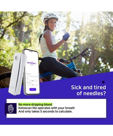 KETOSCAN Lite: Breath Ketone Meter for Ketosis & Fitness Tracking - Buy Online on GoSupps.com