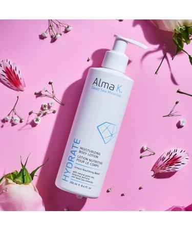 Alma K Moisturizing Body Lotion - Infused with Dead Sea Minerals - Vitamin E - Hydrating Body Lotion for Women - Body Lotion for Dry Skin - 8.4 oz - Buy Online on GoSupps.com