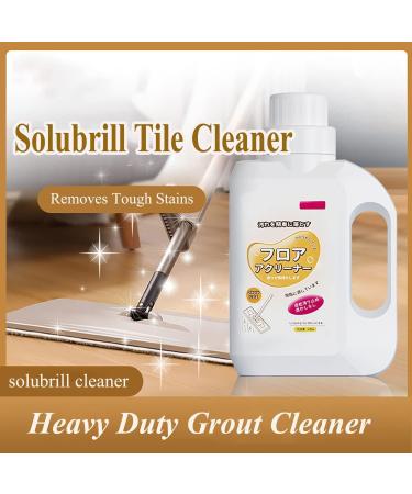 Solubrilho Tile Cleaner Solubrilho Tile Cleaner Liquid Multipurpose Cleaner Removes Dirt for Ceramics Tub and Tile Cleaner Multipurpose Cleaner for Removes Dirt Grime Shower 1pc - Buy Online on GoSupps.com