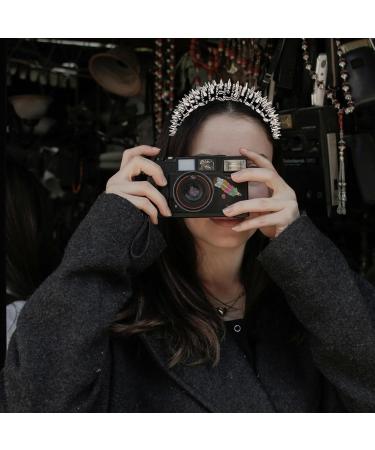 DEARMAMY Spiked Headband Punk Style Rivet Headband Women Headwear Party Hair Hoop - Buy Online on GoSupps.com