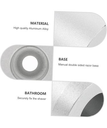 Hapinary Razor Base & Brush Stand | High-Quality Aluminum Alloy | International Shipping - Buy Online on GoSupps.com