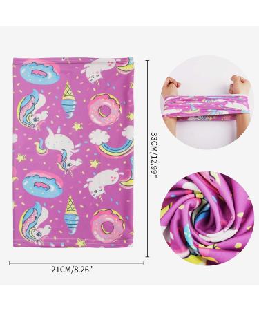 Kateluo Multifunctional Children s Cloth - Breathable Headscarf Elastic Bandana for Boys & Girls Ideal for Cycling Hiking & Running - Unicorn Design - Buy Online on GoSupps.com