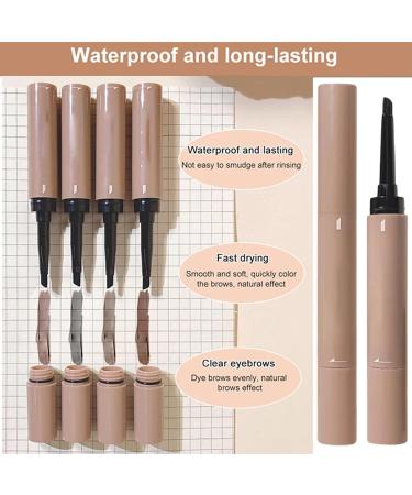 Waterproof Long-Lasting Eyebrow Cream 2Pack HEYKOMI Waterproof Long-Lasting Eyebrow Cream (#1 #1) #1 #1 - Buy Online on GoSupps.com