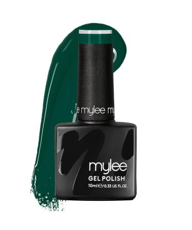 Mylee Gel Nail Polish 10ml Green Velvet UV/LED Soak-Off Nail Art Manicure Pedicure for Professional Salon & Home Use Green Range - Long Lasting & Easy to Apply MG0060 - Green Velvet - Buy Online on GoSupps.com