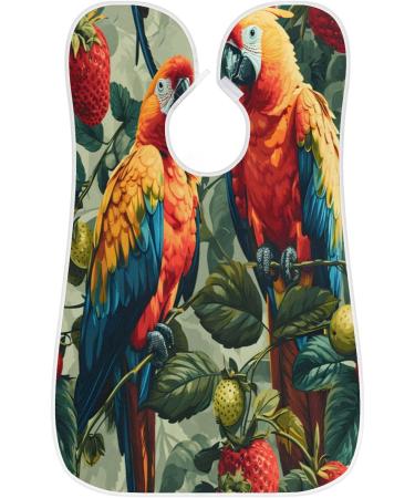 Bird Parrot Beard Bib Apron - Beard Hair Catcher for Men | Perfect Father's Day & Anniversary Gifts | Includes 2 Suction Cups - Buy Online on GoSupps.com