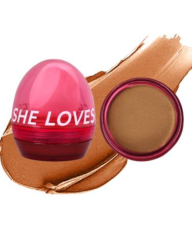 NVOQILIN With Sponge Shiny Face Professional Makeup Cosmetic Pigmented Long Lasting