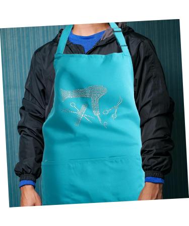 Angoily Barber Apron Hairstylist Apron Chef Apron Grilling Gloves Hair Cutting Apron Hair Dresser Apron for Women Bib Apron Waist Aprons Polyester Adjustable Hair Dye Miss - Buy Online on GoSupps.com