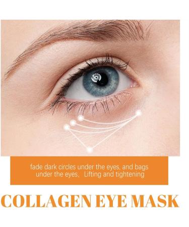 dijiusidy Collagen Soluble Film Eye Patches Anti-aging Hyaluronic Moisturizing Firming Eye Masks Anti-Wrinkle Removal Gel Patch - Buy Online on GoSupps.com