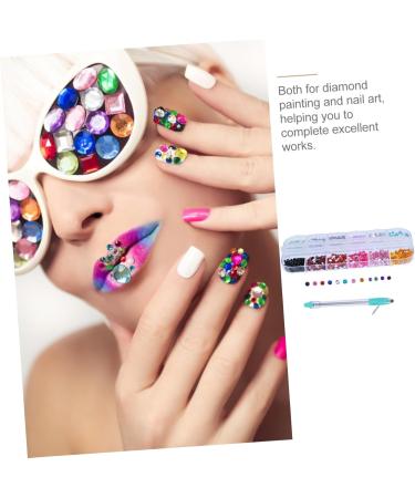 DOITOOL 2 Sets Manual Drilling Pen Manual Point Drill Pen Embroidery Painting Pen Diy Rhinestone Painting Pen Tools Hot Pen Manicure Supplies Nail Kits Stainless Steel Diamond Rhinestones - Buy Online on GoSupps.com