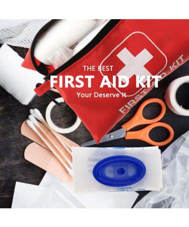 105-Piece Small First Aid Kit for Home, Car, Office, Sports & Travel | Emergency Survival Supplies for Camping, Hiking, Hunting - Buy Online on GoSupps.com