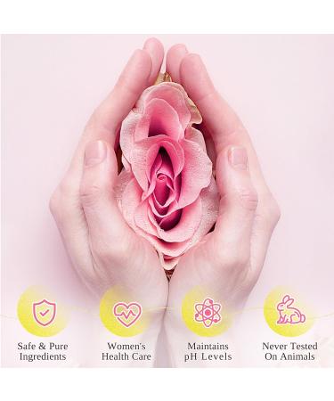 Buy Organic Yoni Oil 60ml (2pcs) | Feminine Moisturizer with Rose & Peach | Enhance Smell & Taste | pH Balanced Body Juice for Women - Buy Online on GoSupps.com