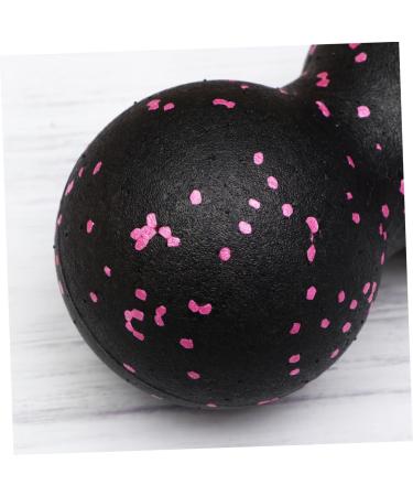 Beaupretty Muscle Roller & Mobility Tool - Foot Roll Massage Ball Neck Lacrosse Ball Fitness Yoga Tools - Pink 16.5x8.5x2cm - International Shipping Available - Buy Online on GoSupps.com