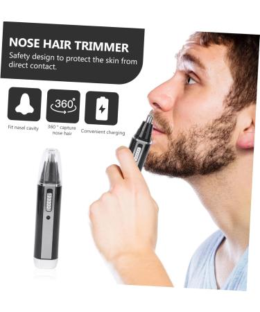 FRCOLOR 2Pcs 2 Electric Trimmer Nose Trimmer Ear Hair Trimmer Best Nose Hair Trimmer Nose And Ear Trimmer Nose Hair Clipper Nose Hair Organ Multifunction Mediumx2pcs Blackx2pcs - Buy Online on GoSupps.com