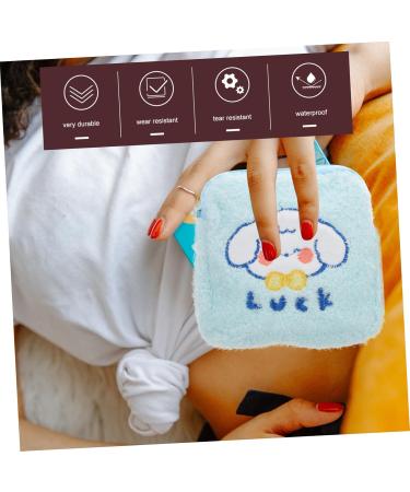 Magiclulu Women's Tie Storage Pocket & Bandage Bag | Portable Menstrual Pillow & Coin Bag - 13x13cm - Buy Online on GoSupps.com