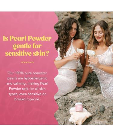 Akasha Superfoods Pearl Powder, Supports Collagen Production, Blend Into Drinks, Smoothies, or Skincare, Source of Calcium, Amino Acids, & Minerals, Gentle on Sensitive Skin, Gluten Free, 1.4 Oz - Buy Online on GoSupps.com