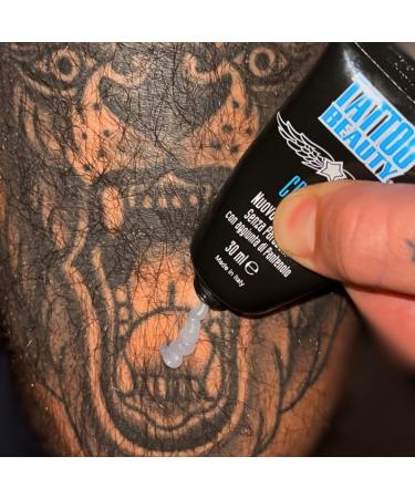  Tattoo Beauty Cream 60 ml Intensive Treatment Paste Body Cream with Panthenol Moisturizing Tattoo Cream that Protects Gives Relief and Regenerates the Skin Preserves the Beauty of Tattoos - Buy Online on GoSupps.com