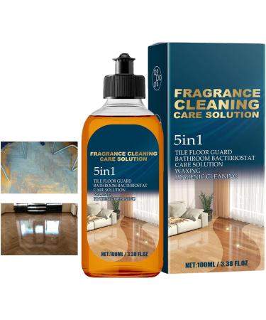 Besreey Tile Floor Cleaner - 100ml Floor Fragrance Hygienic Cleaning - Hygienic Tile Floor Guard & Care Solution Brightens Polishes Multi-Purpose for Wood Tile Floors - Buy Online on GoSupps.com