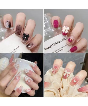 Nayyana Colorful 3D Loop Nodel Plug Stones - Nail Art DIY Jewelry Decoration & Trailer Set - Buy Online on GoSupps.com