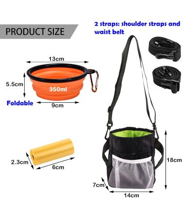 BDSHUNBF Dog Treats - Premium Training Treats & Poop Bag Dispenser for Dogs | Perfect for Pet Training & Outdoor Walks - Buy Online on GoSupps.com