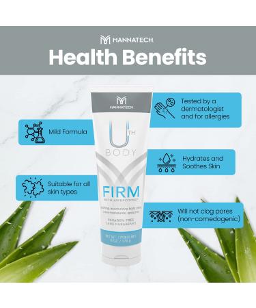 Mannatech Firming Body Cream with Ambrotose 6oz - Hydrating Moisturizer for Dry Skin | Refresh, Hydrate, and Soften Skin | Paraben-Free Formula for All Skin Types - Buy Online on GoSupps.com