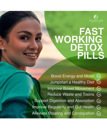 Colon Cleanse Detox: 15-Day Fast-Acting Cleanse Diet Pills with Probiotic, Fiber & Natural Laxatives for Constipation Relief & Gut Health - Boosts Energy & Focus - Buy Online on GoSupps.com