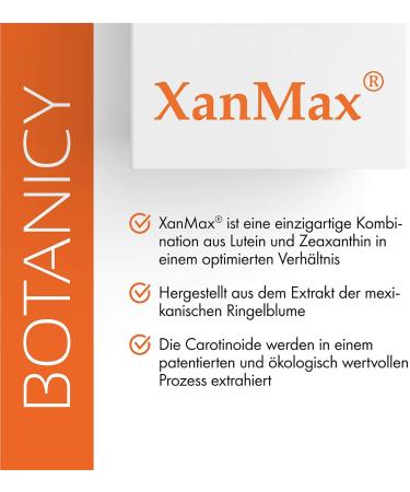 Botanicy Eyes Fit Complex - Patented Xanmax Nutrient Formula for Eye Health & Vision | 60 Capsules - Buy Online on GoSupps.com