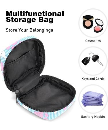 GIAPB Period Bag - Animals Paws and Bones Color5117 | Sanitary Napkin Storage & Travel Makeup Pouch - Buy Online on GoSupps.com